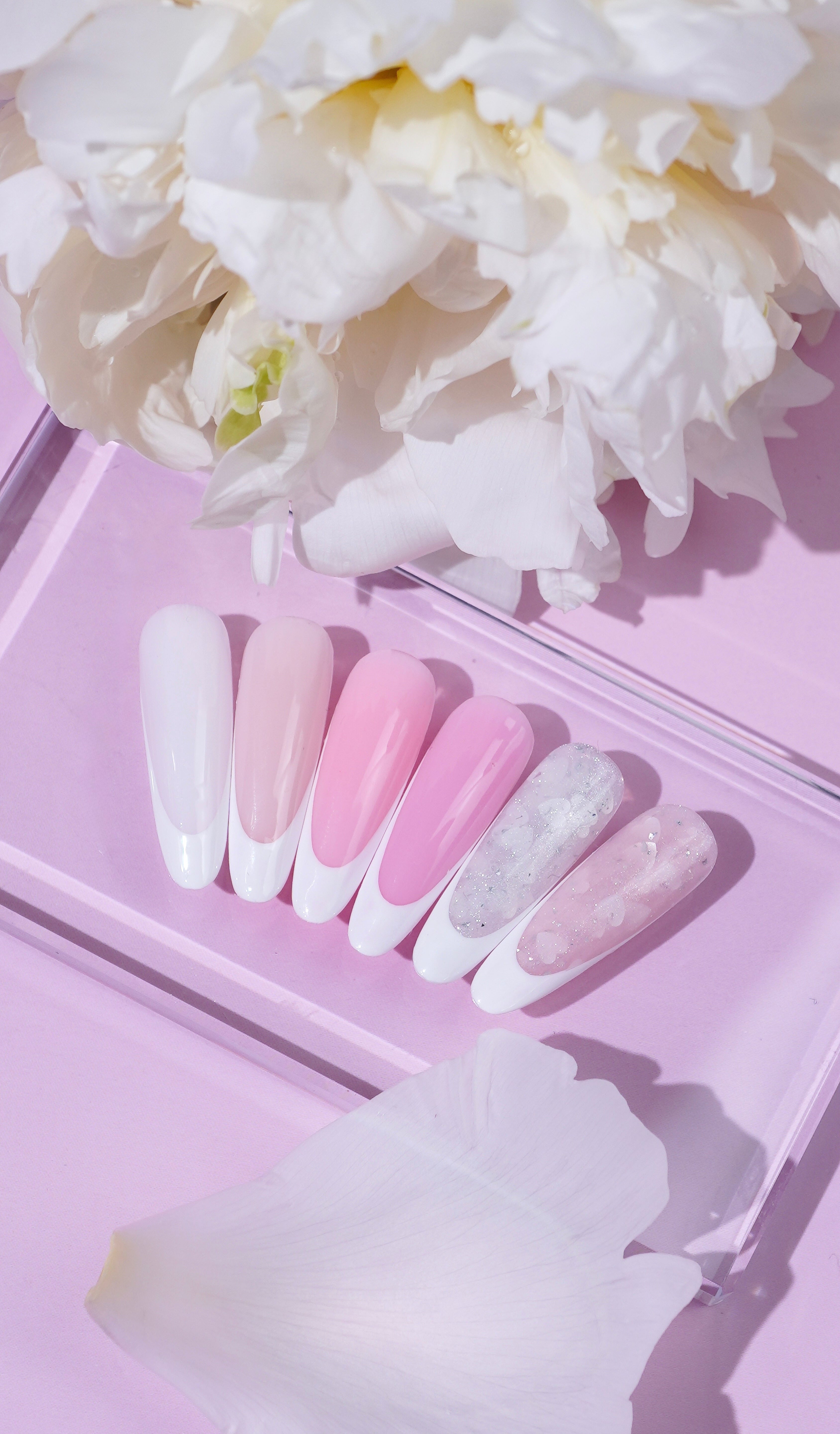 Różowe żele budujące Builder Gel - 11 wyjątkowych odcieni do stylizacji paznokci 💕✨