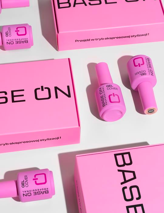 Produkty do stylizacji BASE ON – bazy i żele budujące