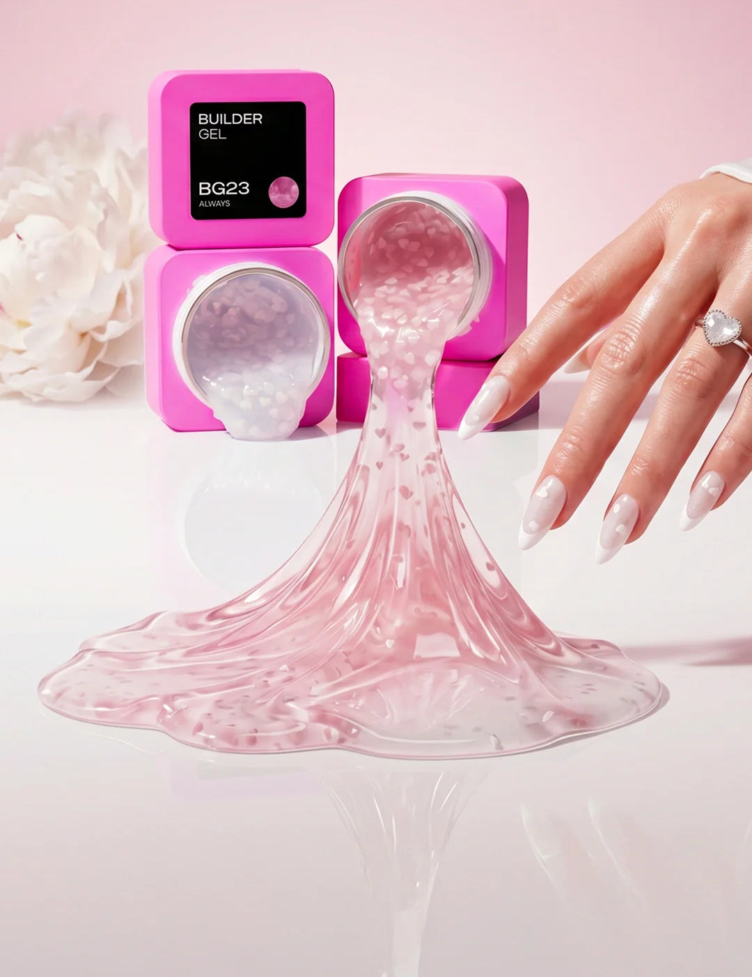 Kolekcja BUILDER GEL – Limitowana edycja ślubna 💍🤍