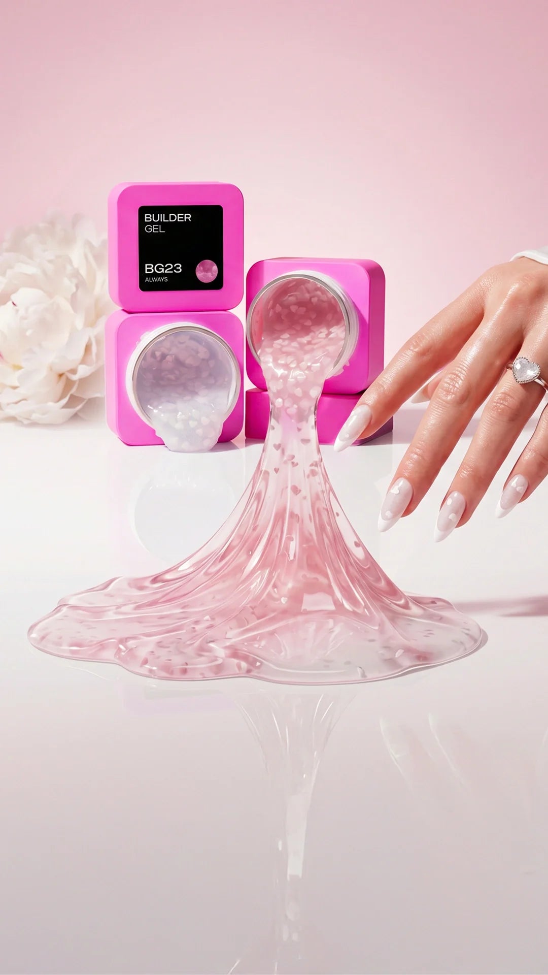 Kolekcja BUILDER GEL – Limitowana edycja ślubna 💍🤍