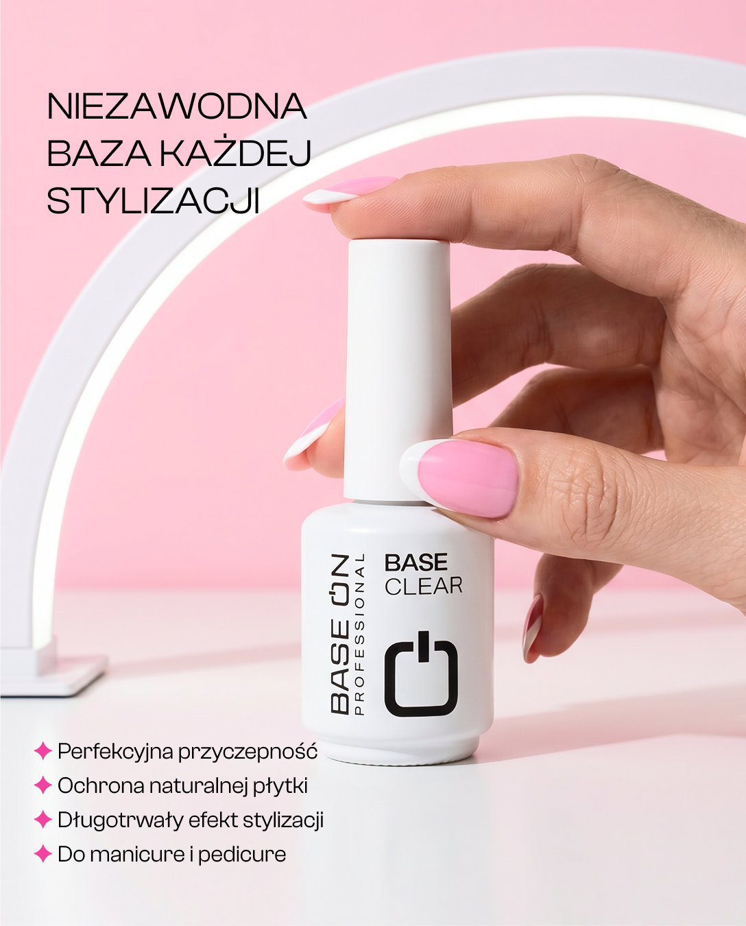 BASE CLEAR – baza zwiększająca przyczepność stylizacji
