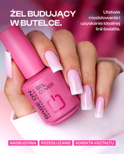 Zestaw 3 produktów GEL COVER – żel + baza i top