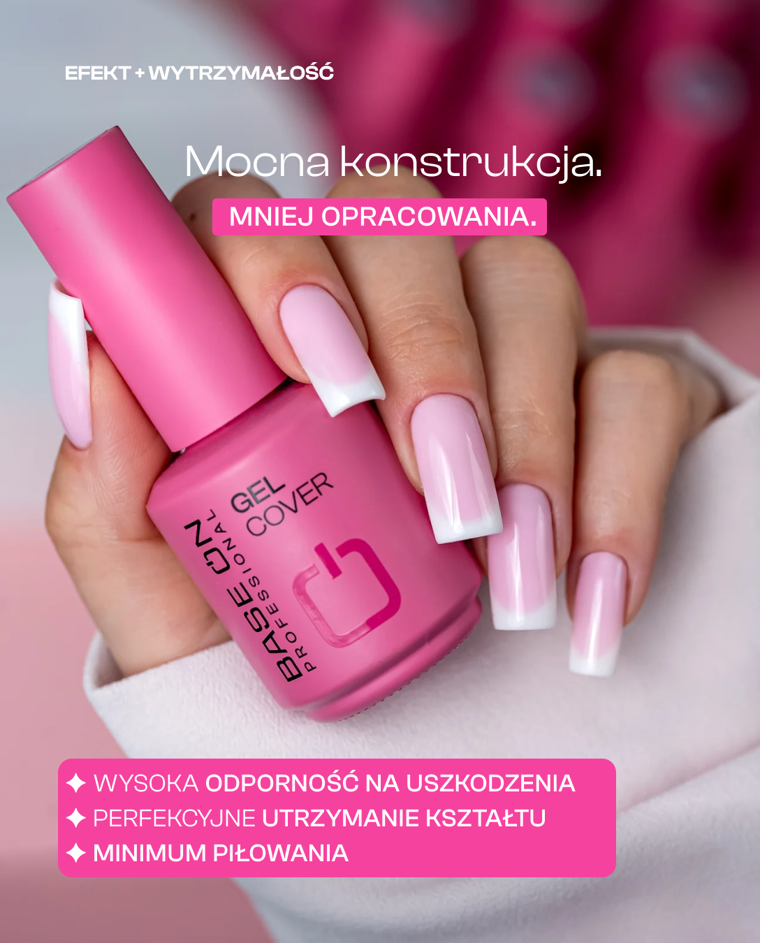 GEL COVER - Żel budujący do szybkich uzupełnień - Nude Soft GC04