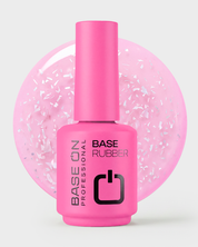 RUBBER BASE RB13 Shimmer Moon – elastyczna baza hybrydowa w kolorze