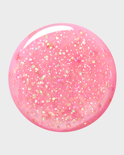 RUBBER BASE RB16 Shimmer Champagne – elastyczna baza hybrydowa w kolorze