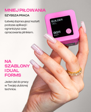 Zestaw 5 produktów BUILDER GEL – 3 × żel + baza i top